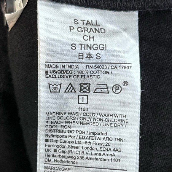 GAP 100% Cotton Gauze Belted Breathable Sz S Tall Button-Down Front Dress - Picture 12 of 12